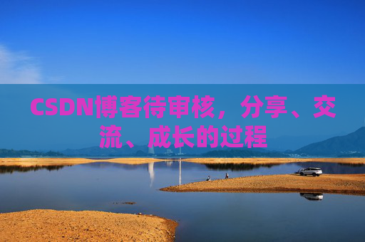 CSDN博客待审核，分享、交流、成长的过程